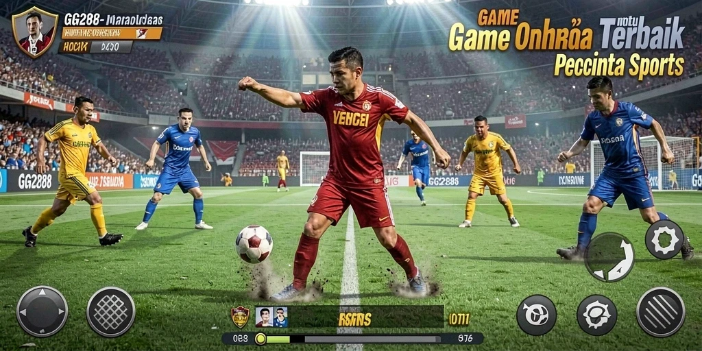 Tampilan gameplay GG288 yang mendebarkan dalam berbagai mode olahraga.