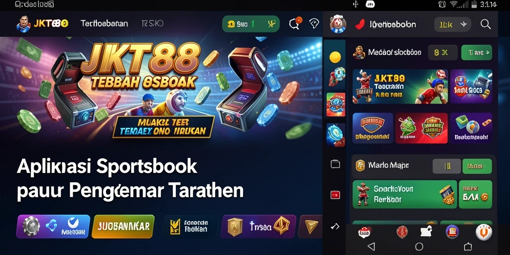 Tampilan gameplay <strong>JKT88</strong> dengan berbagai opsi taruhan olahraga.