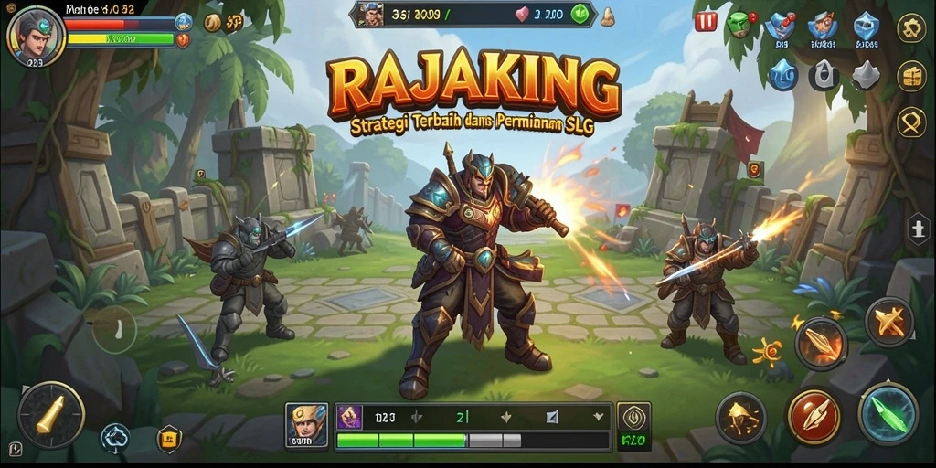 Tangkap momen seru gameplay SLG di RAJAKING.