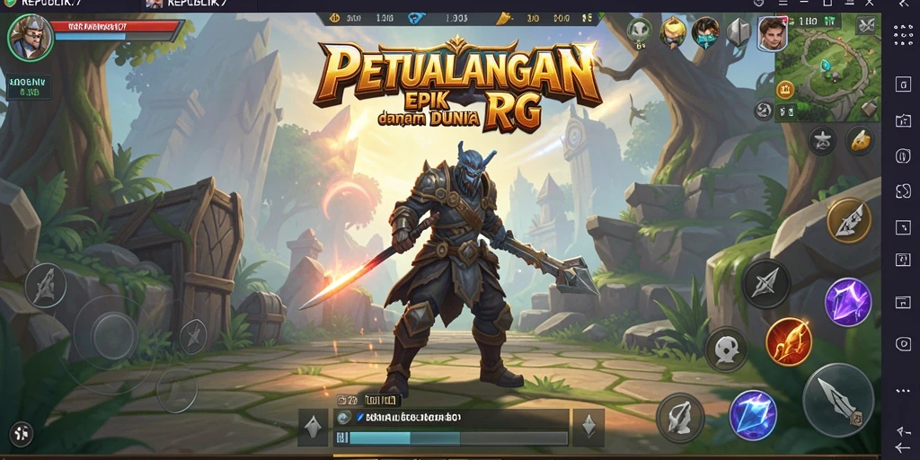 Gameplay menarik dan petualangan seru di REPUBLIK77.