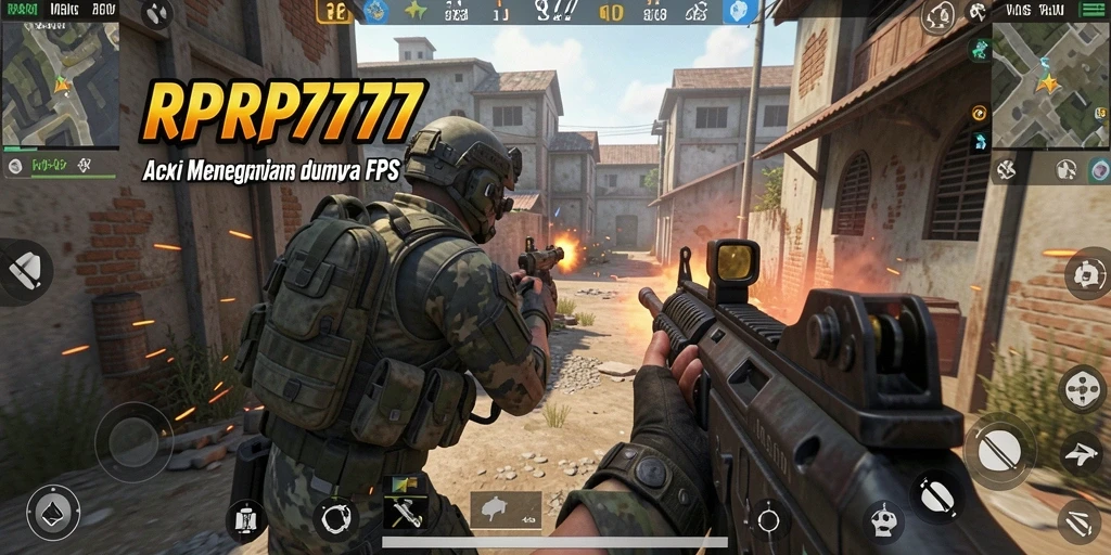 Gameplay intens RPRP777 dengan aksi FPS penuh ketegangan.