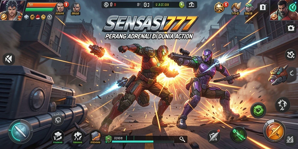 Screenshot SENSASI777 menampilkan duel intens dengan aksi mendebarkan.