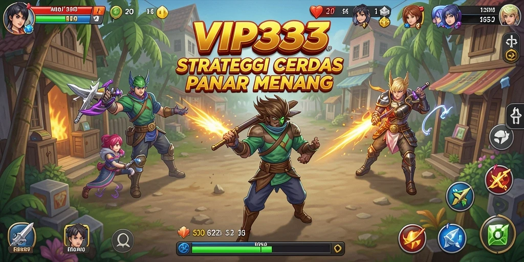 Tampilan gameplay <strong>VIP333</strong> yang mendebarkan dan strategis.